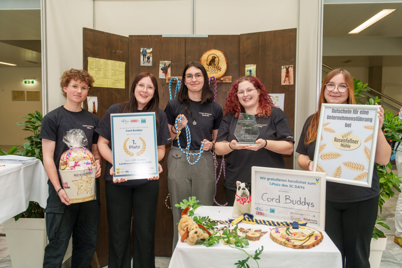 Erfolgslauf geht weiter: „Cord Buddies“ holen 1. Platz beim NÖ Landeswettbewerb