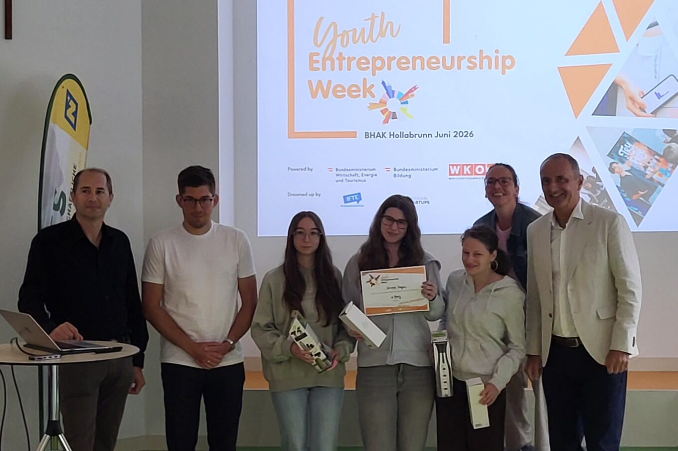 Kreative Geschäftsideen: LFS Hollabrunn überzeugt bei der Youth Entrepreneurship Week