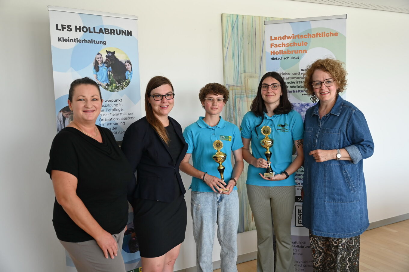LFS Hollabrunn holt zweiten Platz bei der Internationalen Animal Care Competition in den Niederlanden